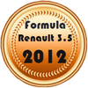 2012 bronze Formula Renault 3.5 | 2012 бронза Формула Рено 3.5