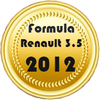 2012 gold Formula Renault 3.5 | 2012 золото Формула Рено 3.5